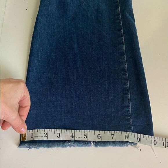 YMI High Rise Boot Cut Raw Hem Jeans Size 26 - Picture 12 of 14